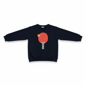 Jacadi Kids Sweatshirt with Ping Pong Graphic Size 8 Cotton